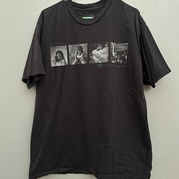 Taylor Swift Tops - Taylor Swift 1989 (Taylor's Version) Charcoal Photo T-Shirt Size XL